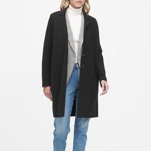 Black Pea Coat Shacket | High quality | NWOT